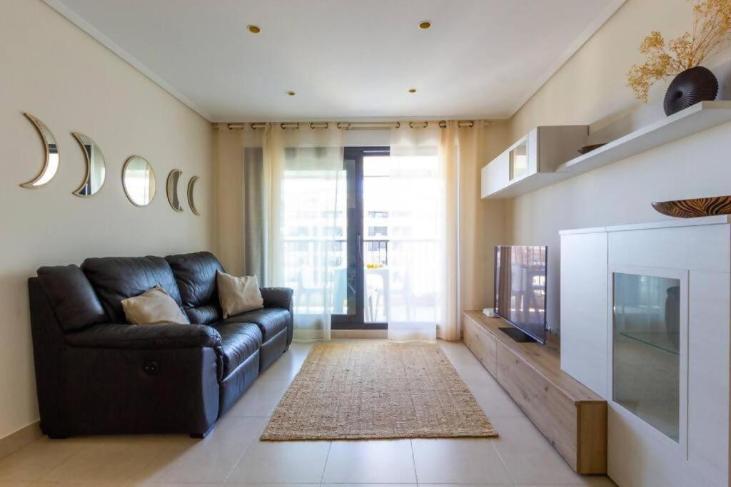 Alboraya Apartamento Con Vista Al Mar Y Piscina Valencia Ngoại thất bức ảnh