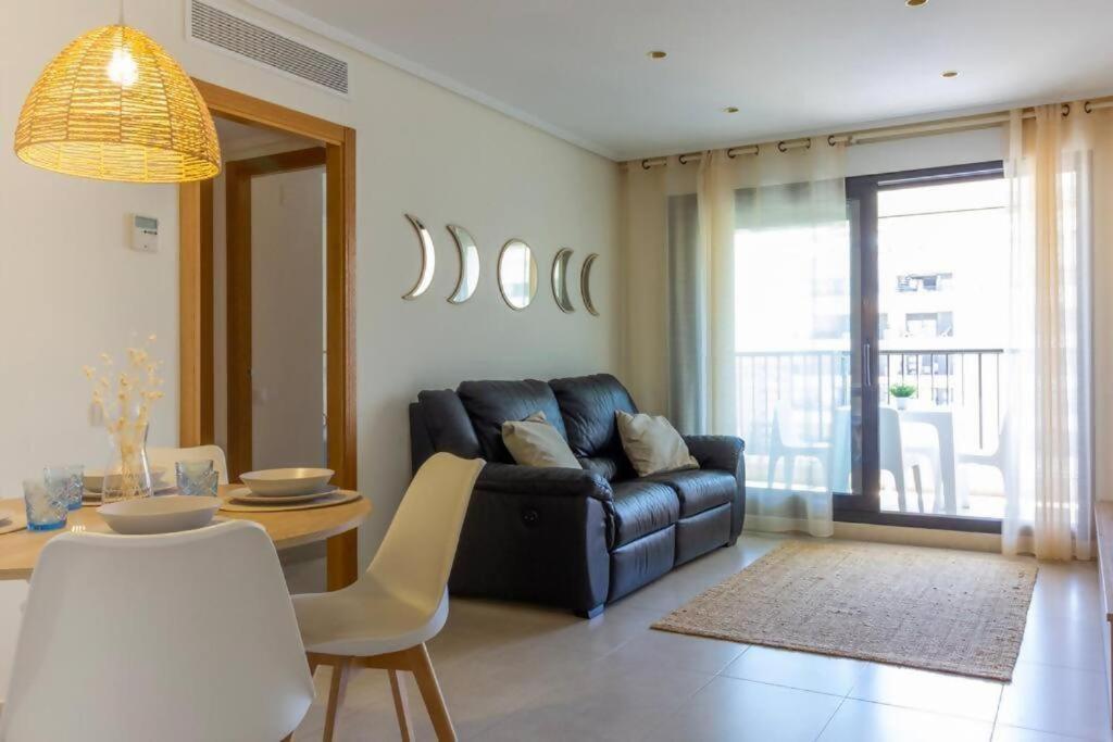 Alboraya Apartamento Con Vista Al Mar Y Piscina Valencia Ngoại thất bức ảnh