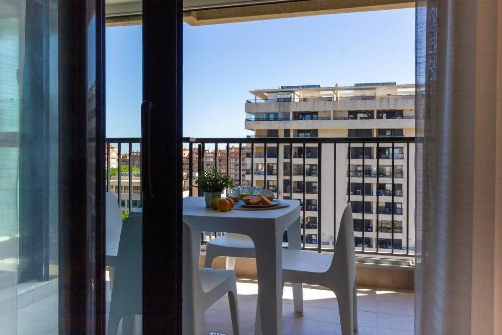 Alboraya Apartamento Con Vista Al Mar Y Piscina Valencia Ngoại thất bức ảnh