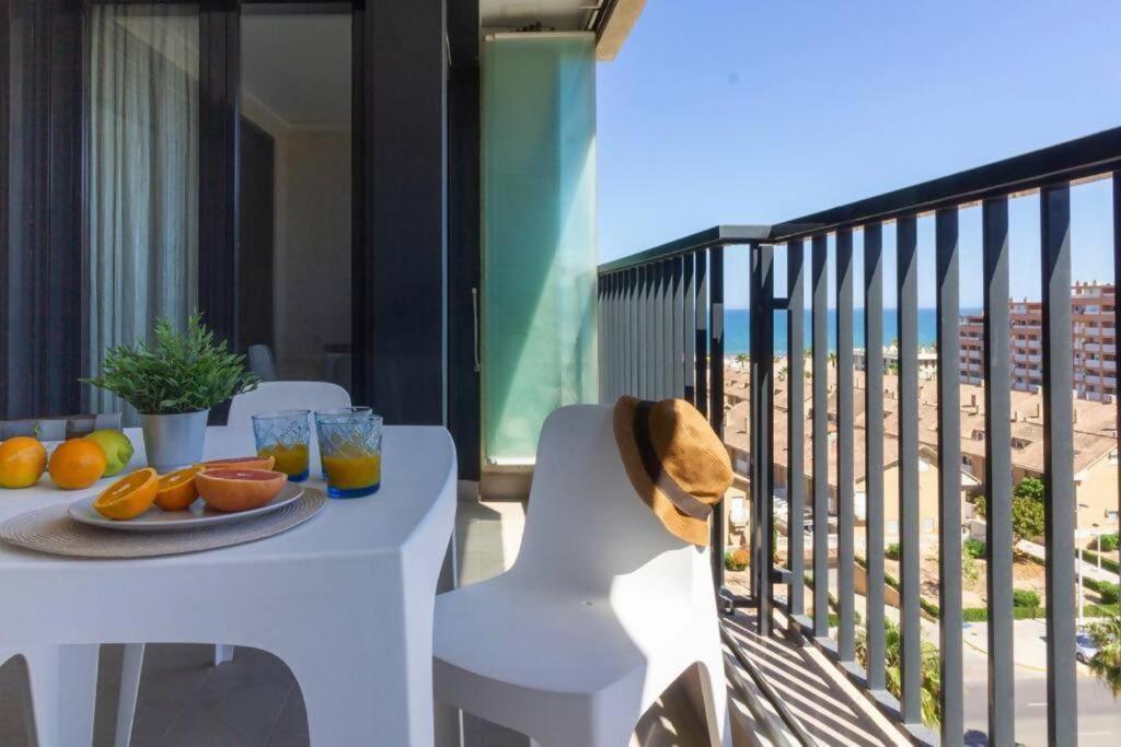 Alboraya Apartamento Con Vista Al Mar Y Piscina Valencia Ngoại thất bức ảnh